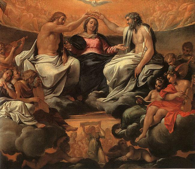 Annibale Carracci  The Coronation of the Virgin